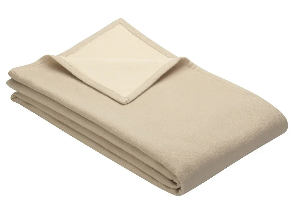 folded organic velour dog blanket