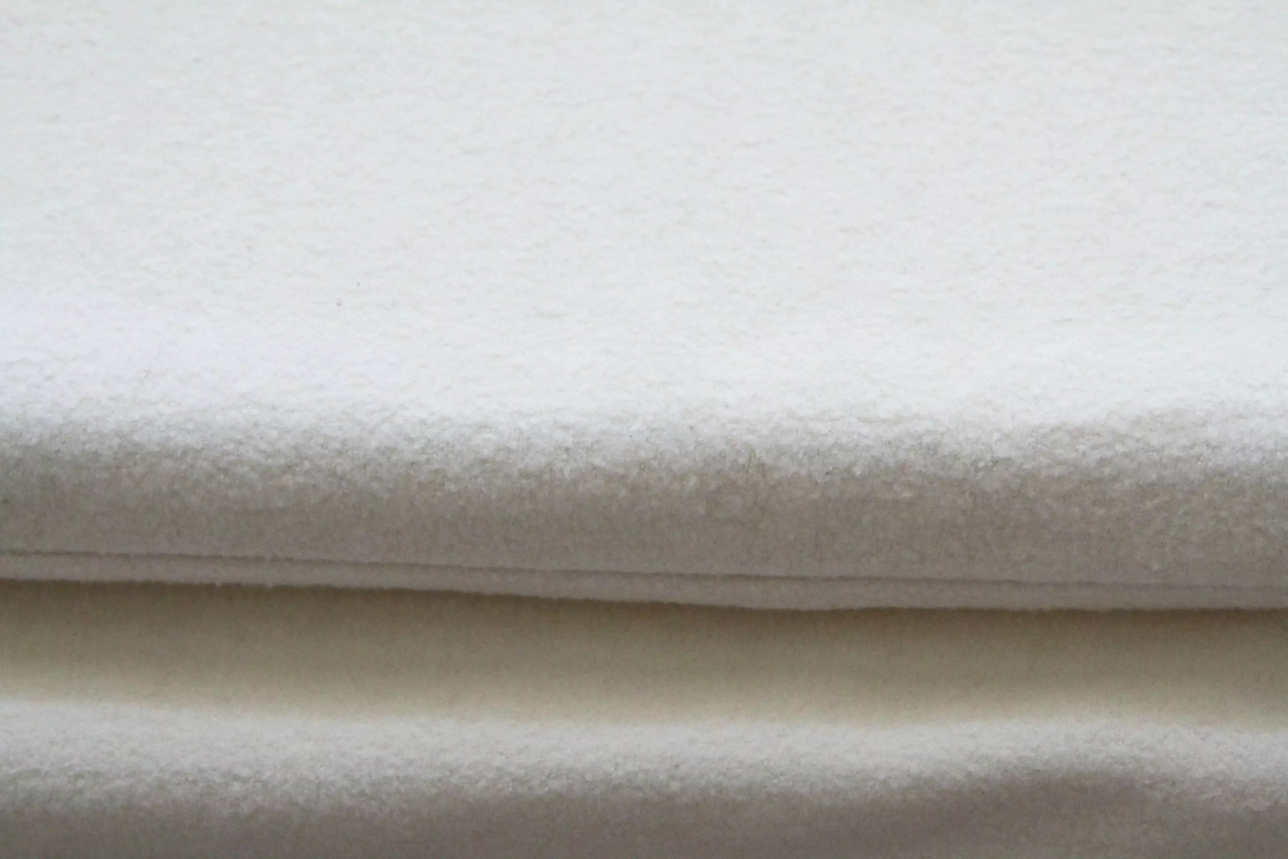natural organic fleece dog mat close up