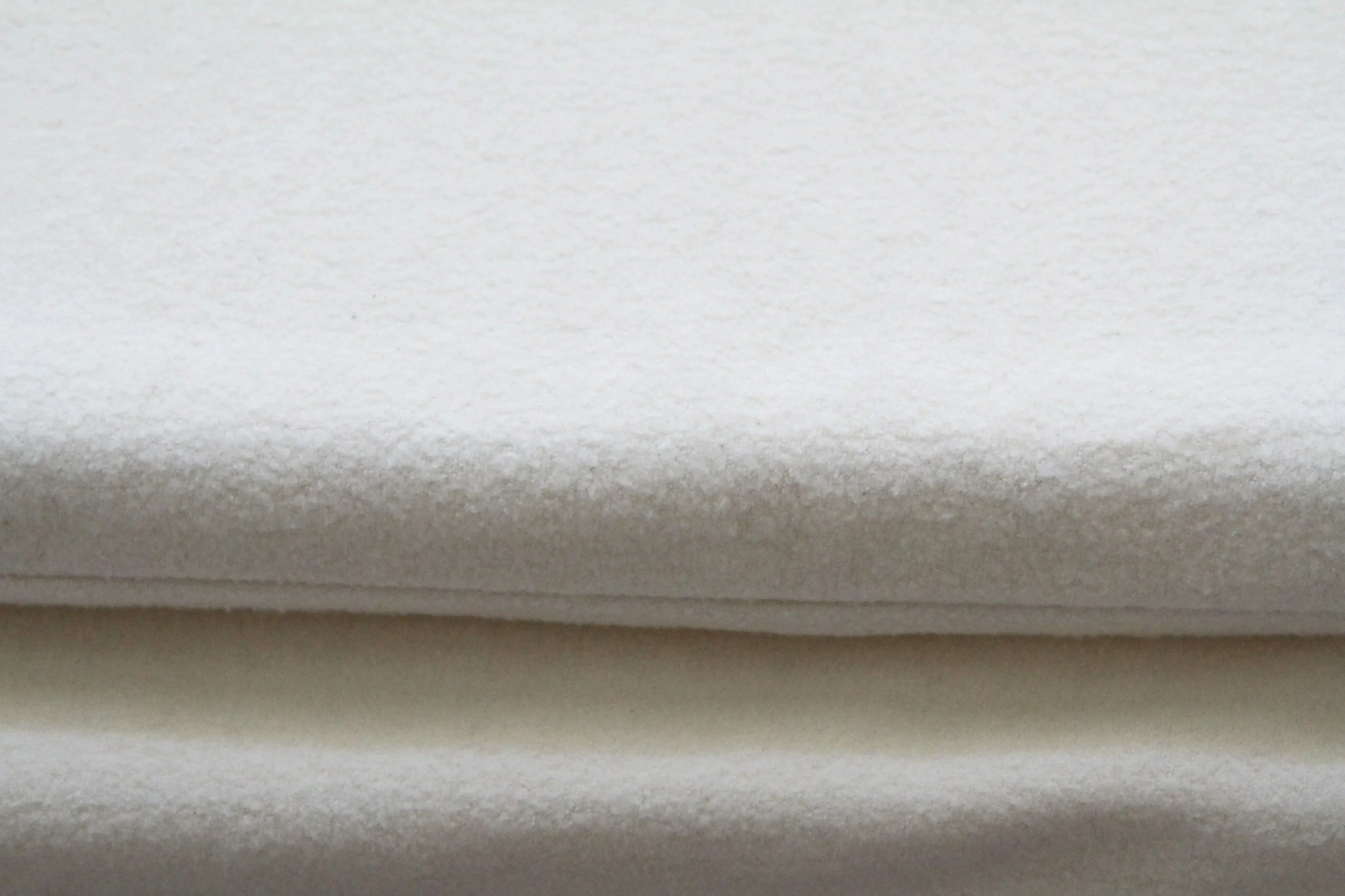 natural organic fleece dog mat close up