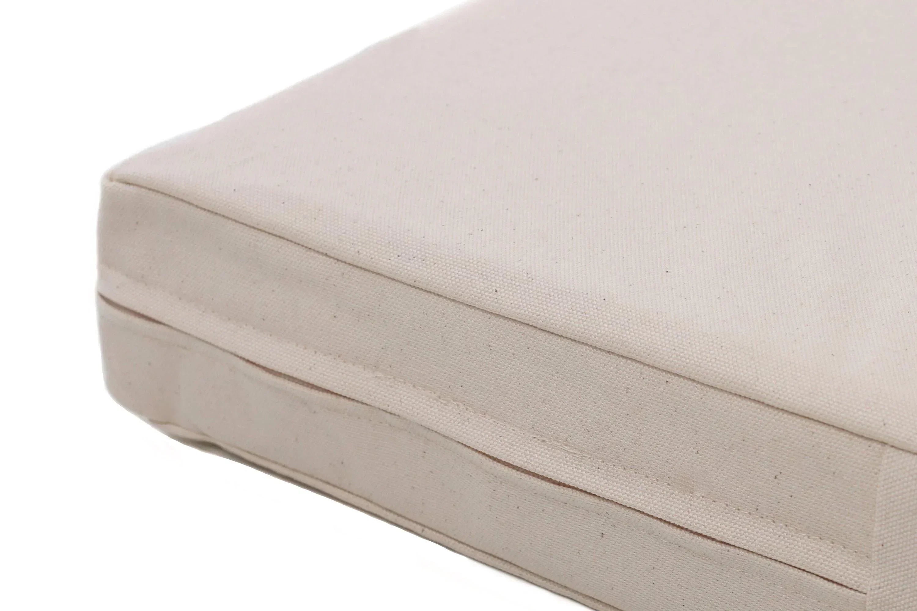 orthopedic dog bed natural canvas