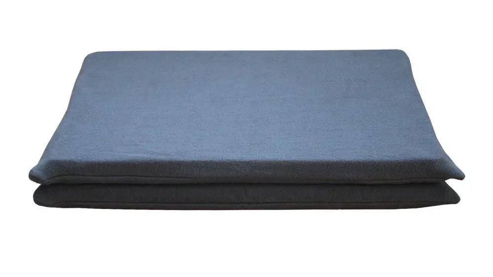 Dog MAT Cover, Charcoal Fleece - All Natural Dog Beds