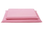pink organic dog mats in 2 sizes