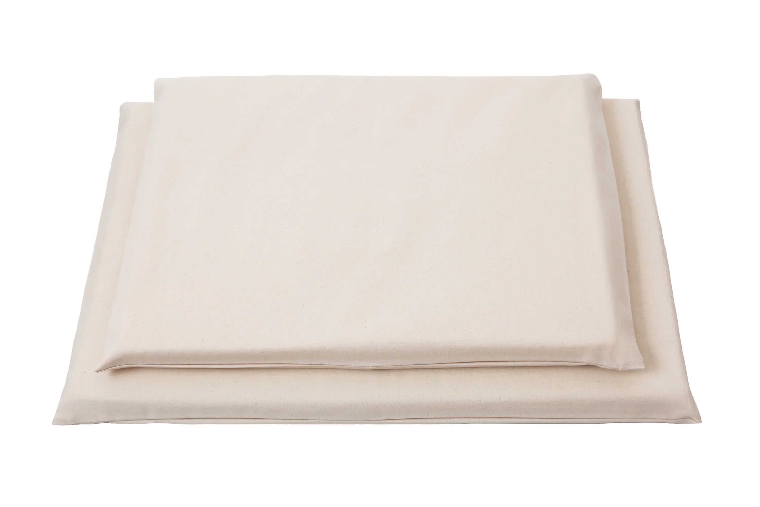 natural undyed canvas covered dog mats