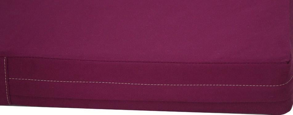 organic cotton dog bed cover in cherry close up